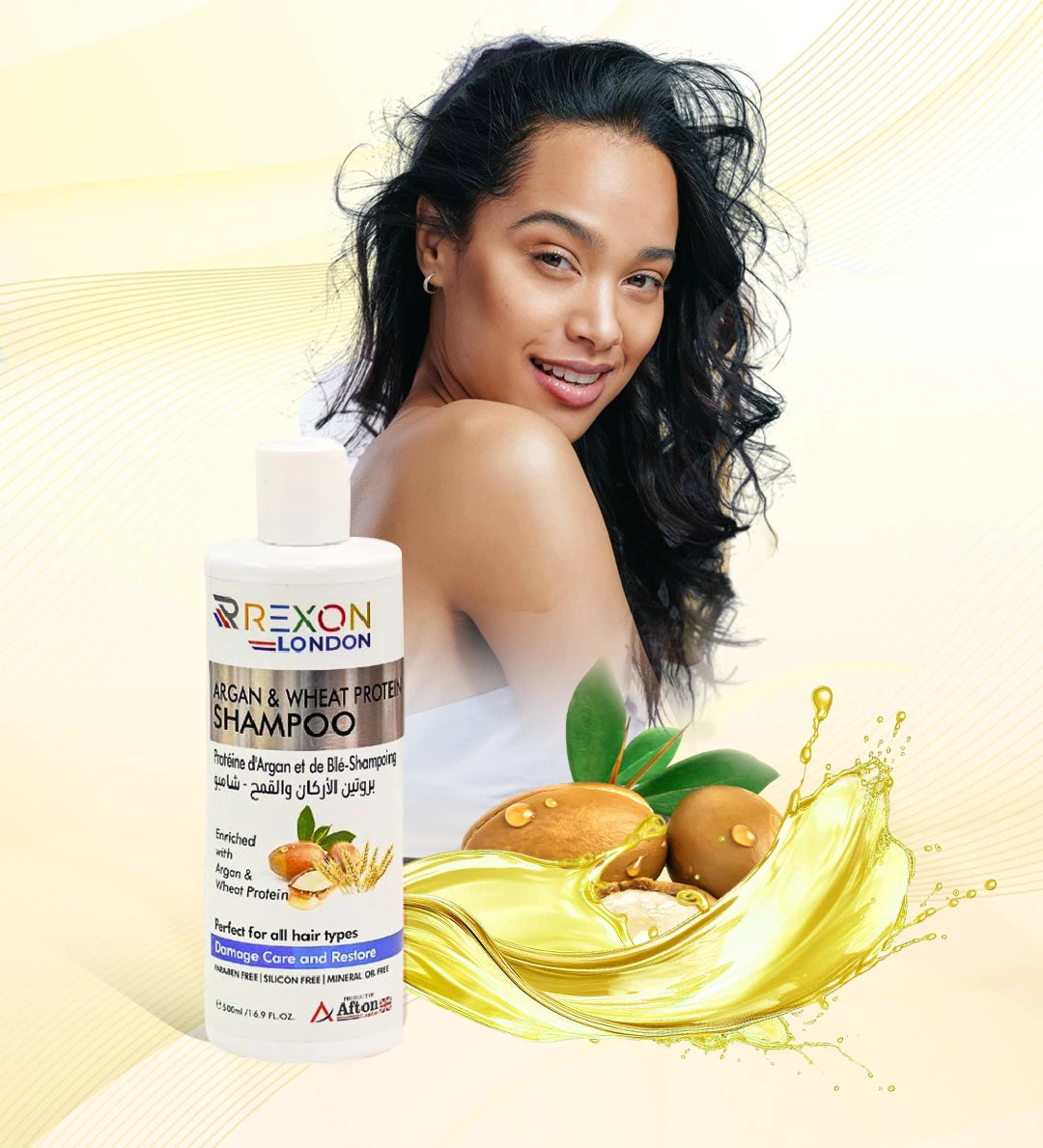 Argan & Wheat Protein Shampoo