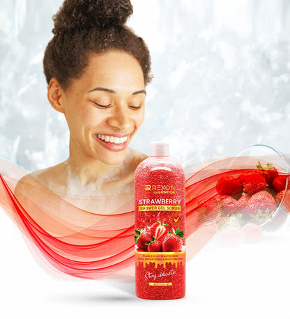 Strawberry Shower Gel Scrub